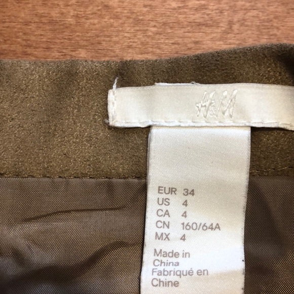 Suede (faux) skirt - Picture 3 of 3